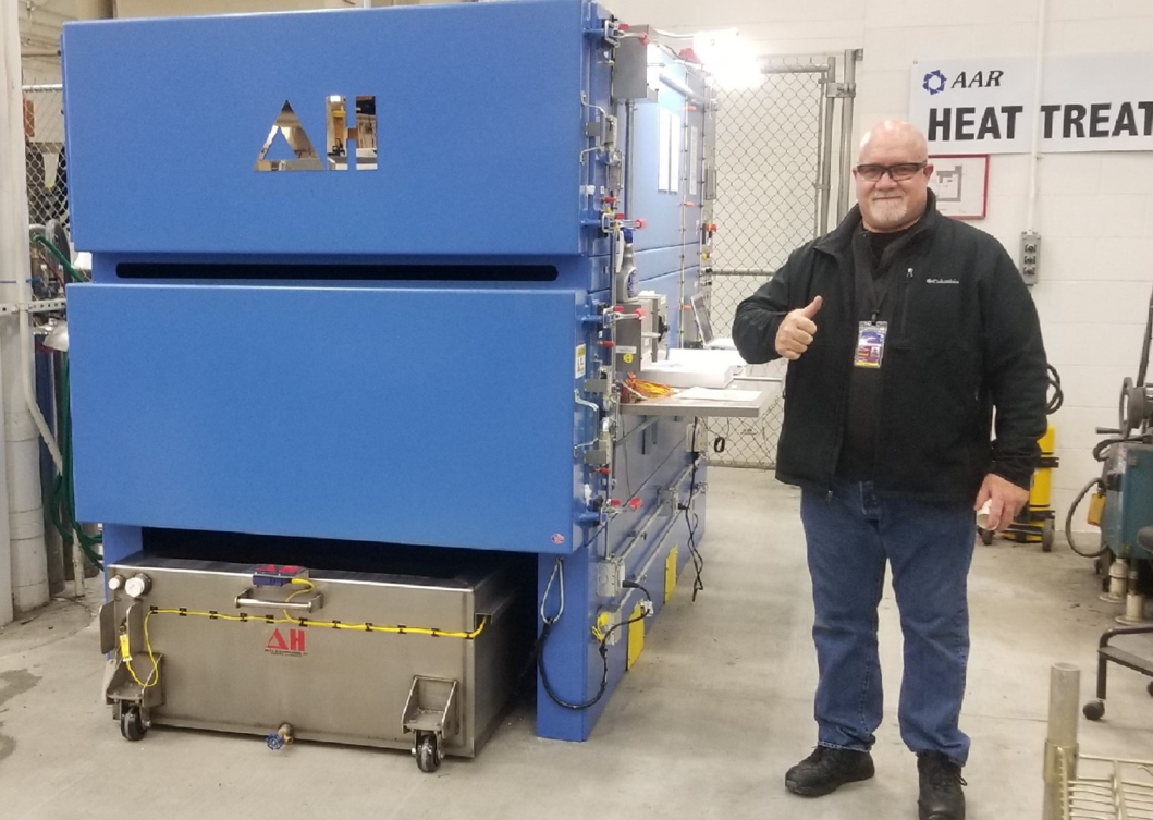 DELTA H Commissions Dual Chamber Aerospace Heat Treating (DCAHT™) System at major midwestern aircraft MRO facility